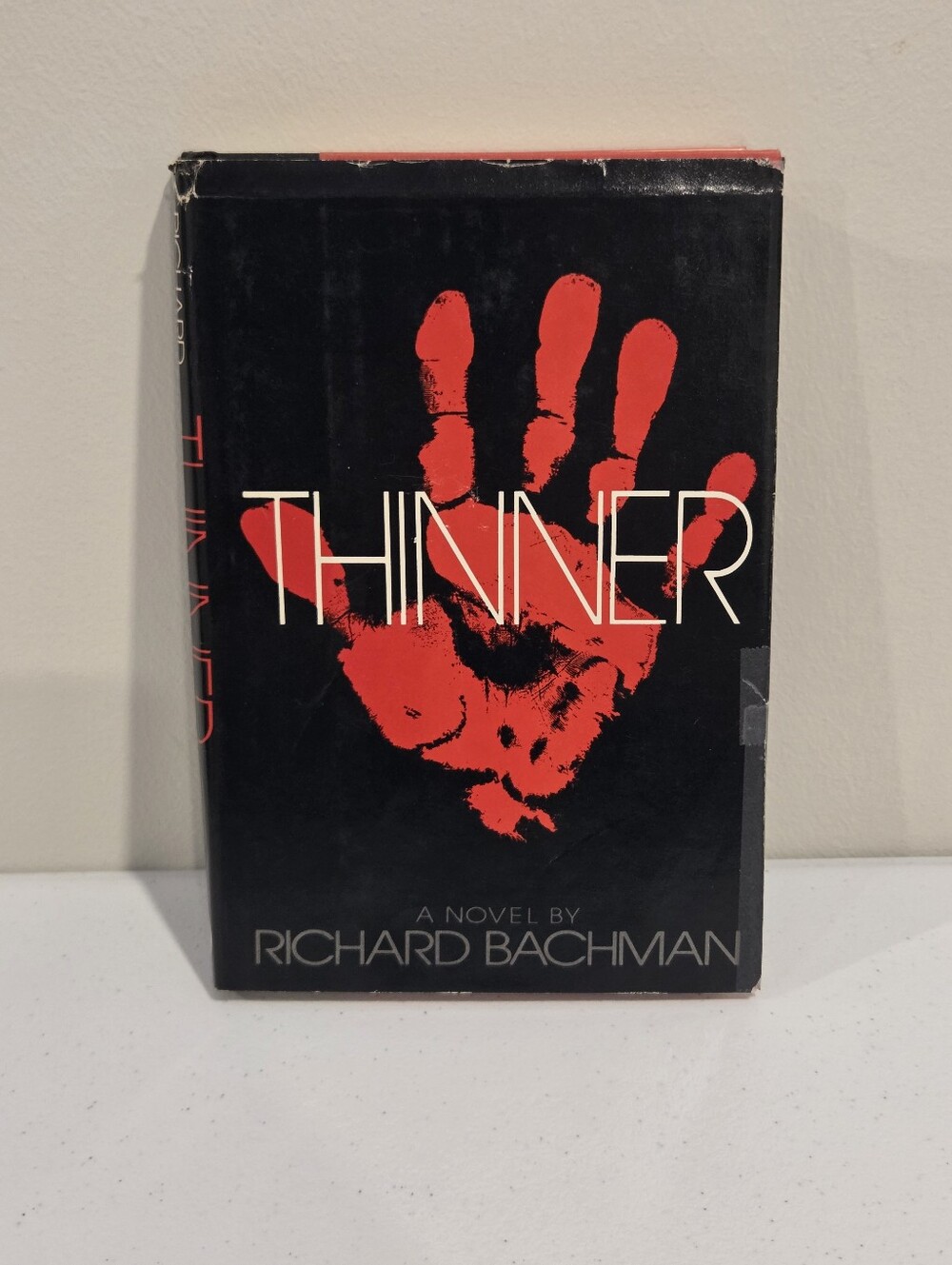 Thinner Stephen King Richard Bachman 1984 Hardcover With Dj Book Club Edition